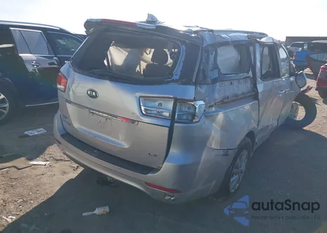 2016 Kia Sedona Lx из США, поврежденный, VIN KNDMB5C17G6196068